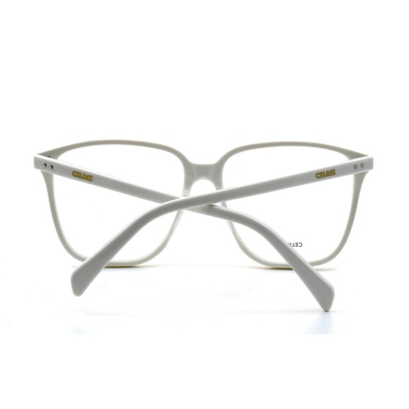 CELINE CL50029I WHITE DEMO LENS OVERSIZED AUTHENTIC EYEGLASSES FRAME - Picture 8 of 13